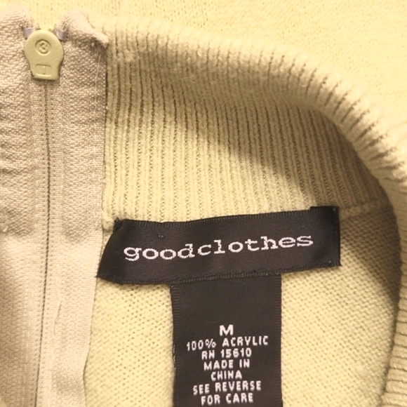 Goodclothes Spring Green Acrylic Sleeveless Sweater Medium Career ๐ - Picture 2 of 4